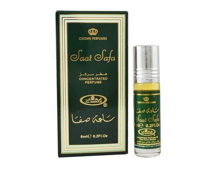 Al-Rehab Saat Safa CPO 6ml 0.2oz Oud Amber and Woods Hot on Sale