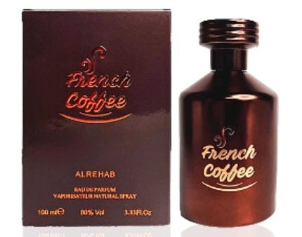 Al-Rehab French Coffee Eau de Parfum Spray for Unisex 3.4 Ounce Coffee 3.4 Fl Oz on Sale