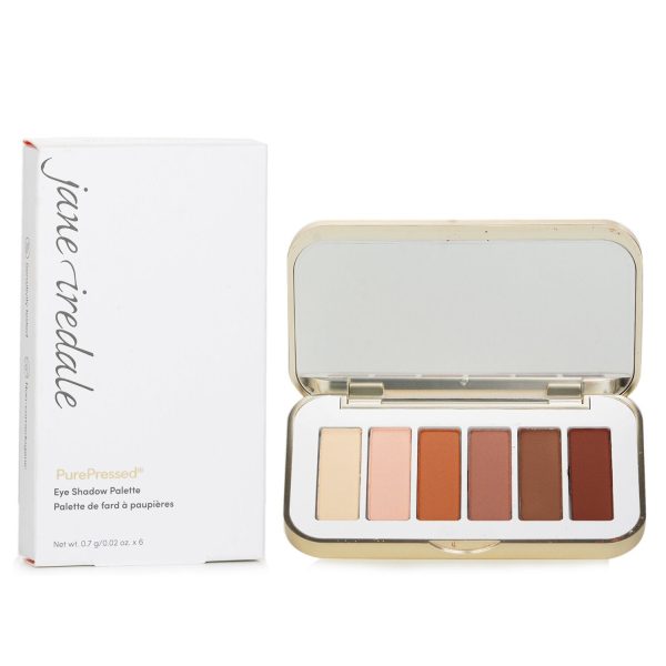 Jane Iredale PurePressed Eye Shadow Palette - #Naturally Glam  6x 0.7g 0.02oz Sale