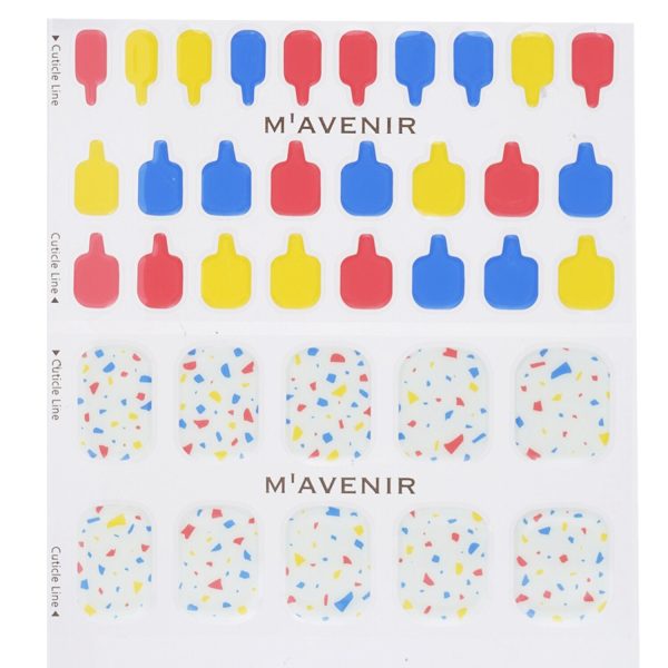 Mavenir Nail Sticker (Assorted Colour) - # Deep In The Green Nail  32pcs For Sale