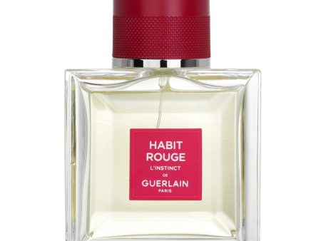 Guerlain Habit Rouge L Instinct Eau De Toilette Intense Spray  50ml 1.6oz Hot on Sale