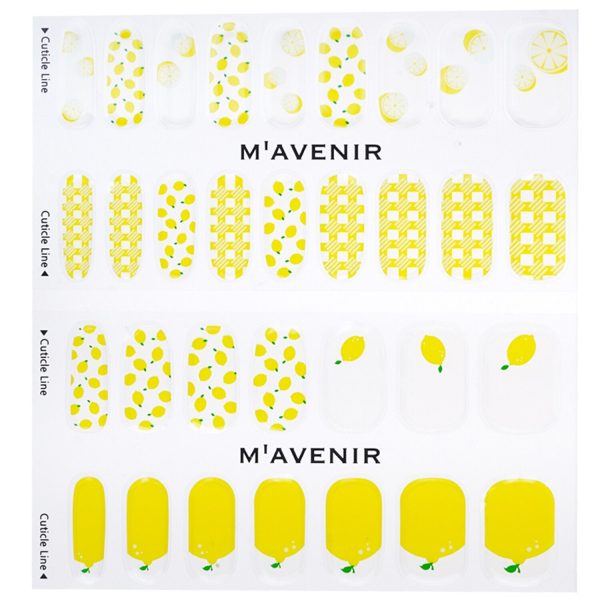 Mavenir Nail Sticker (Yellow) - # Lemon Drop Nail  32pcs Supply