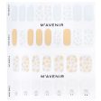 Mavenir Nail Sticker (White) - # Silver Wedding Ring Nail  32pcs Online