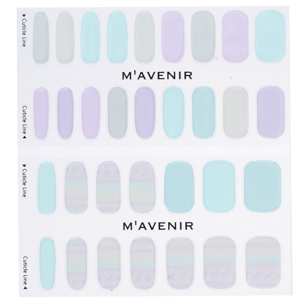 Mavenir Nail Sticker (Assorted Colour) - # Pastel Deer Knit Nail  32pcs Online