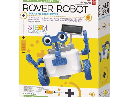 4M Green Science Rover Robot  38x28x22mm Online Sale