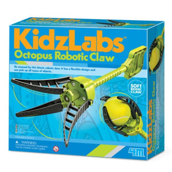 4M KidzLabs Octopus Robotic Claw  39x25x22mm Supply