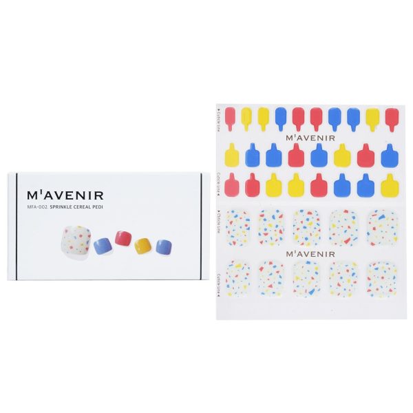 Mavenir Nail Sticker (Patterned) - # Mint Cream Dot Pedi  36pcs Cheap