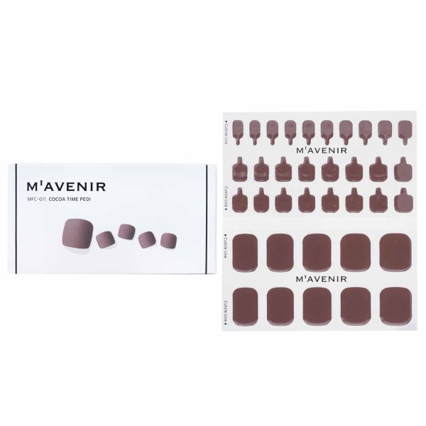 Mavenir Nail Sticker (Brown) - # Gold Cafe Latte Nail  32pcs Hot on Sale