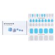 Mavenir Nail Sticker (Assorted Colour) - # Dusty Blue Pedi  36pcs For Sale