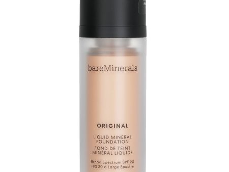 BareMinerals Original Liquid Mineral Foundation SPF 20 - # 09 Light Beige (For Light Cool Skin With A Pink Hue) (Exp. Date: 04 2023)  30ml 1oz Sale