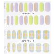 Mavenir Nail Sticker (Patterned) - # Neon Crossline Nail  32pcs Hot on Sale