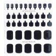 Mavenir Nail Sticker (Black) - # Classic Black Pedi  36pcs For Discount