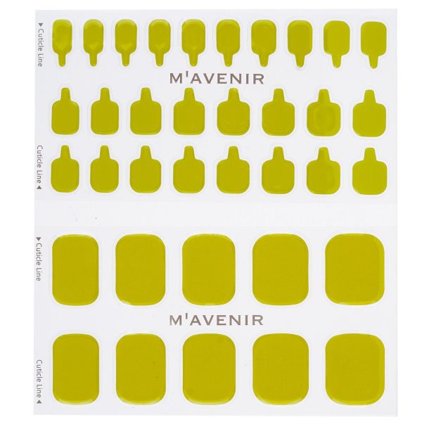 Mavenir Nail Sticker (Green) - # Extra Olive Pedi  36pcs Supply