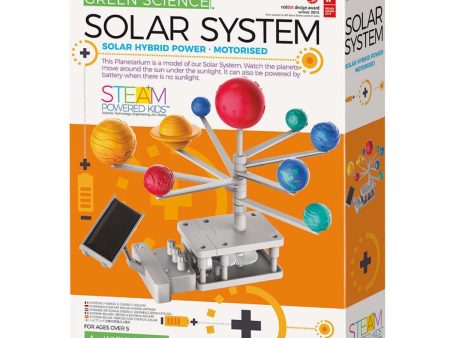 4M Green Science Solar System  38x28x22mm Discount