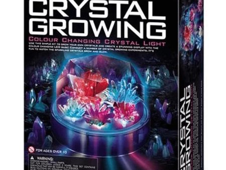 4M Crystal Growing Colour Changing Crystal Light US  51x25x30mm Discount