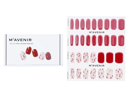 Mavenir Nail Sticker (Red) - # Shell We Rose Wine Nail  32pcs For Discount