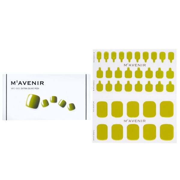 Mavenir Nail Sticker (Green) - # Extra Olive Pedi  36pcs Supply