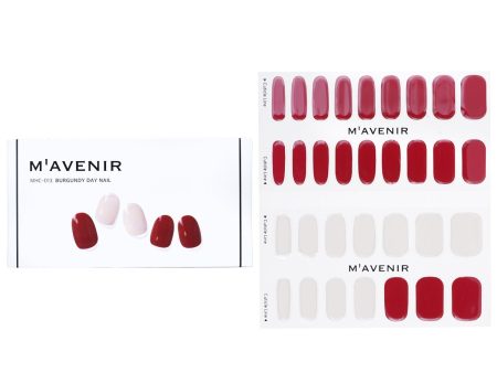 Mavenir Nail Sticker (Red) - # Burgundy Day Nail  32pcs Cheap