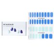 Mavenir Nail Sticker (Blue) - # Deep Water Wave Nail  32pcs Online