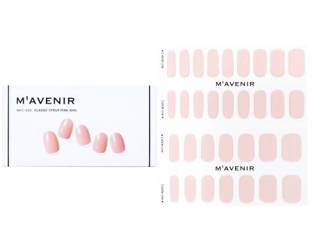 Mavenir Nail Sticker (Pink) - # Classic Syrup Pink Nail  32pcs on Sale