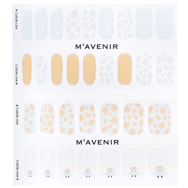 Mavenir Nail Sticker (White) - # Violeta Blooming Nail  32pcs Sale