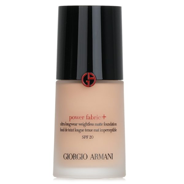 Giorgio Armani Power Fabric+ Ultra Longwear Weightless Matte Foundation SPF 20 - # 4  30ml 1oz For Discount