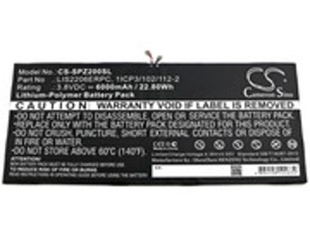 Sony CS-SPZ200SL - replacement battery for Sony  Fixed size For Discount