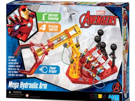 4M Disney Marvel Avengers Ironman Mega Hydraulic Arm  41x30x39mm For Discount