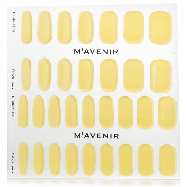 Mavenir Nail Sticker (Patterned) - # Nutty Yellow Nail  32pcs Online