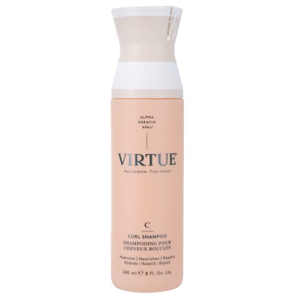 Virtue Curl Shampoo  240ml 8oz Fashion