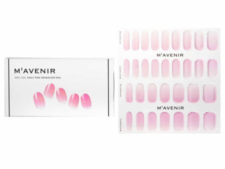 Mavenir Nail Sticker (Pink) - # Daily Pink Gradacion Nail  32pcs Supply