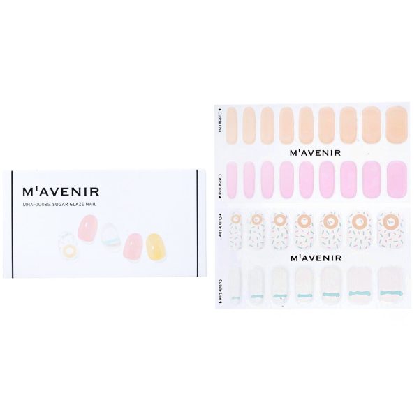 Mavenir Nail Sticker (Assorted Colour) - # Sugar Glaze Nail  32pcs For Cheap