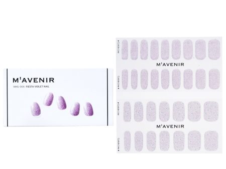 Mavenir Nail Sticker (Purple) - # Fiesta Violet Nail  32pcs on Sale