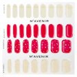 Mavenir Nail Sticker (Red) - # Sweet Dream Wine Nail  32pcs For Sale