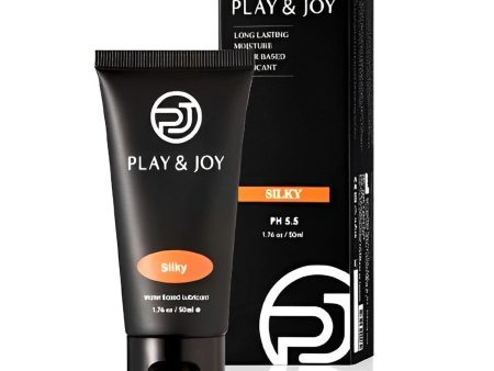 PLAY & JOY Silky Water Based Lubricant 50ml  50ml   1.76oz For Sale