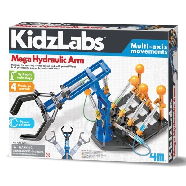 4M KidzLabs Mega Hydraulic Arm  41x30x39mm on Sale