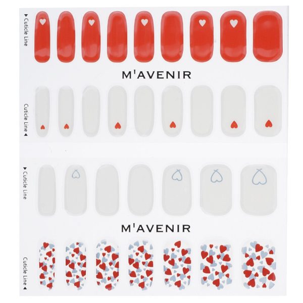 Mavenir Nail Sticker (Assorted Colour) - # Little Heart Nail  32pcs Fashion