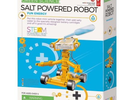 4M Green Science Salt-Powered Robot  37x18x22.5mm Online now