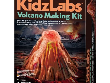 4M KidzLabs Volcano Making Kit  37x18x22.5mm Hot on Sale