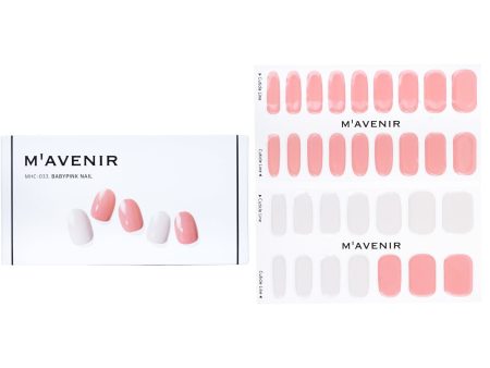 Mavenir Nail Sticker (Pink) - # Babypink Nail  32pcs Sale