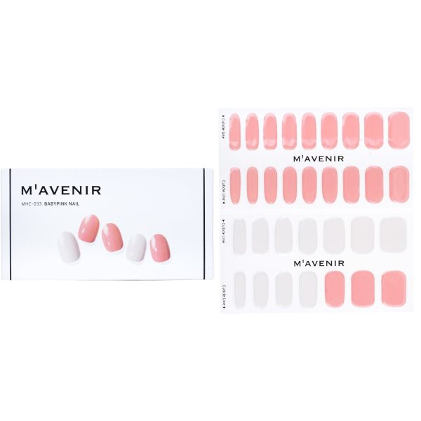 Mavenir Nail Sticker (Pink) - # Babypink Nail  32pcs Sale