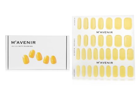 Mavenir Nail Sticker (Patterned) - # Nutty Yellow Nail  32pcs Online