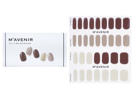 Mavenir Nail Sticker (Assorted Colour) - # Brillante Sepia Nail  32pcs Discount