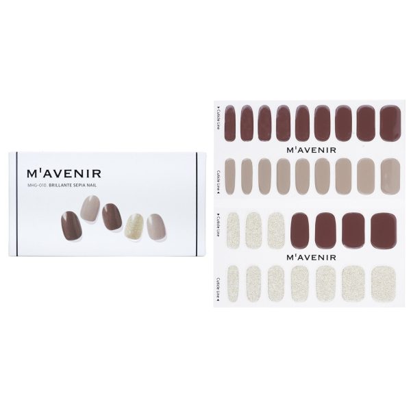 Mavenir Nail Sticker (Assorted Colour) - # Brillante Sepia Nail  32pcs Discount