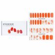 Mavenir Nail Sticker (Orange) - # Autumn Mood Nail  32pcs on Sale