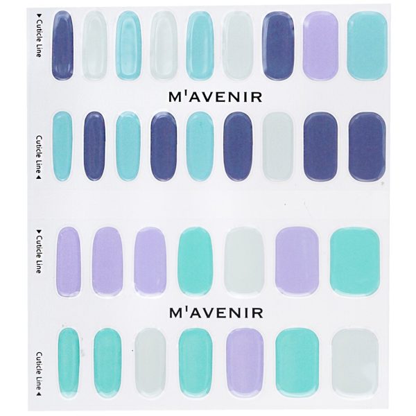 Mavenir Nail Sticker (Blue) - # Mint Berry Me Nail  32pcs Online now