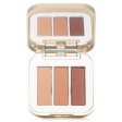 Jane Iredale PurePressed Eye Shadow Triple - # Sundown  3x 0.7g 0.02oz Sale