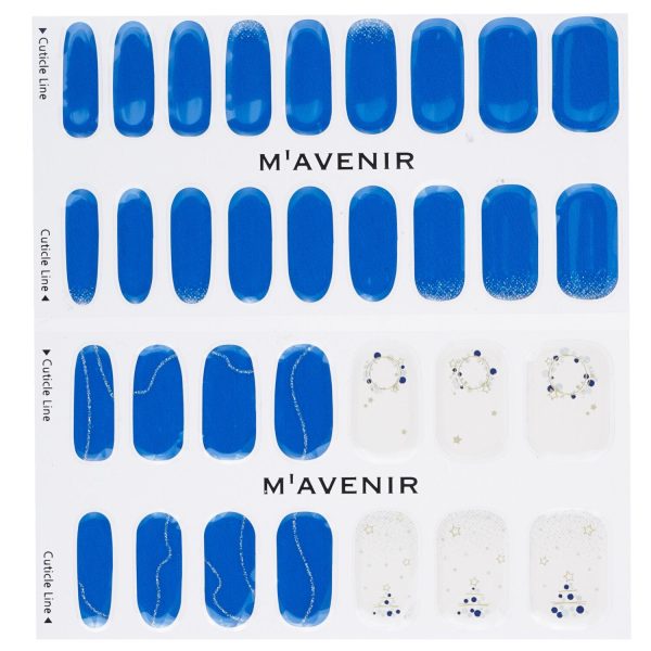 Mavenir Nail Sticker - # Road Of Snow Tree Nail  32pcs Online