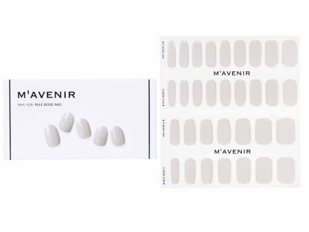 Mavenir Nail Sticker (White) - # Pale Beige Nail  32pcs Fashion