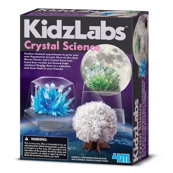 4M KidzLabs Crystal Science US  37x23x19mm Hot on Sale